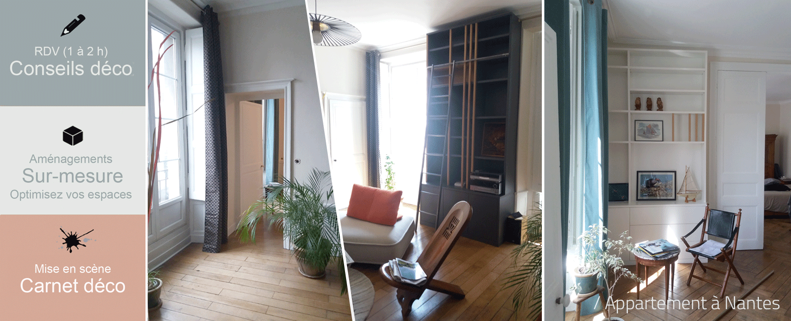 Aménagement intérieur Nantes & Côte de Jade